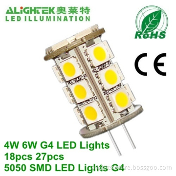 4w 18 Led 5050 Smd Led Corn Light G4 6w 